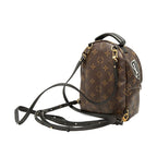 Louis Vuitton Monogram Palm Springs Mini Backpack Brown Leather — view 2