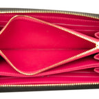 Louis Vuitton Monogram Multicolor Zippy Wallet Zip Around Black Leather — view 4