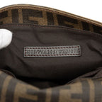 Fendi Zucca Crossbody Shoulder Bag Brown — view 6