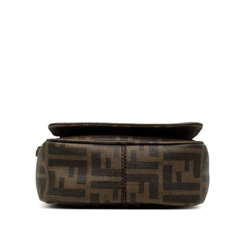 Fendi Zucca Crossbody Shoulder Bag Brown — view 3