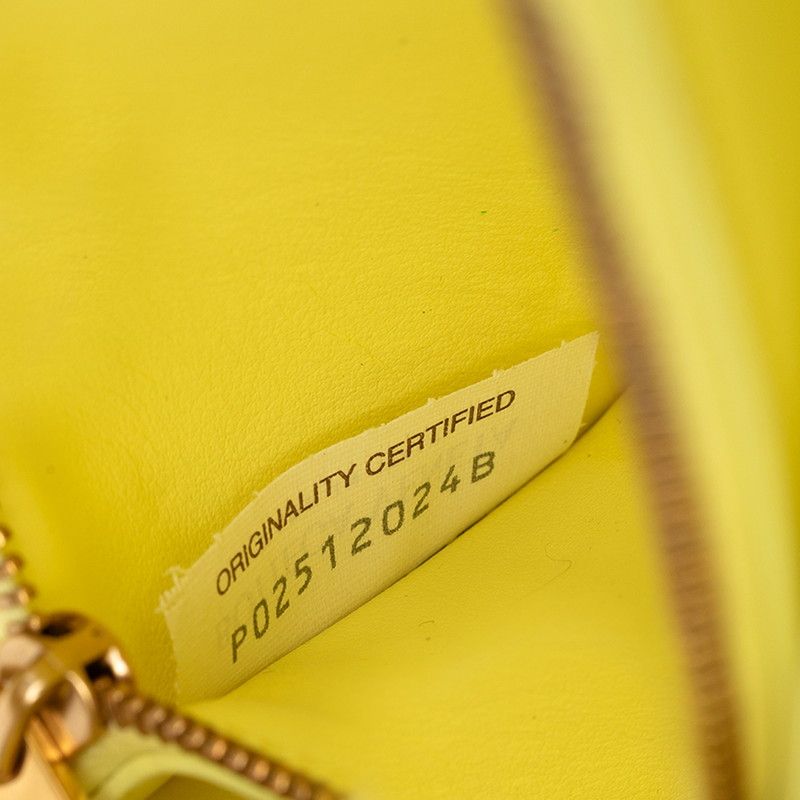 Bottega Veneta Intrecciato Wallet Yellow Leather — view 8