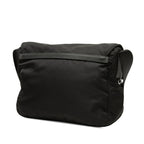 Prada Crossbody Shoulder Bag Black Nylon Leather — view 2