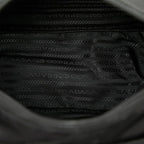 Prada Crossbody Shoulder Bag Black Nylon Leather — view 4