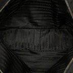 Prada Handbag Black Nylon Leather — view 4