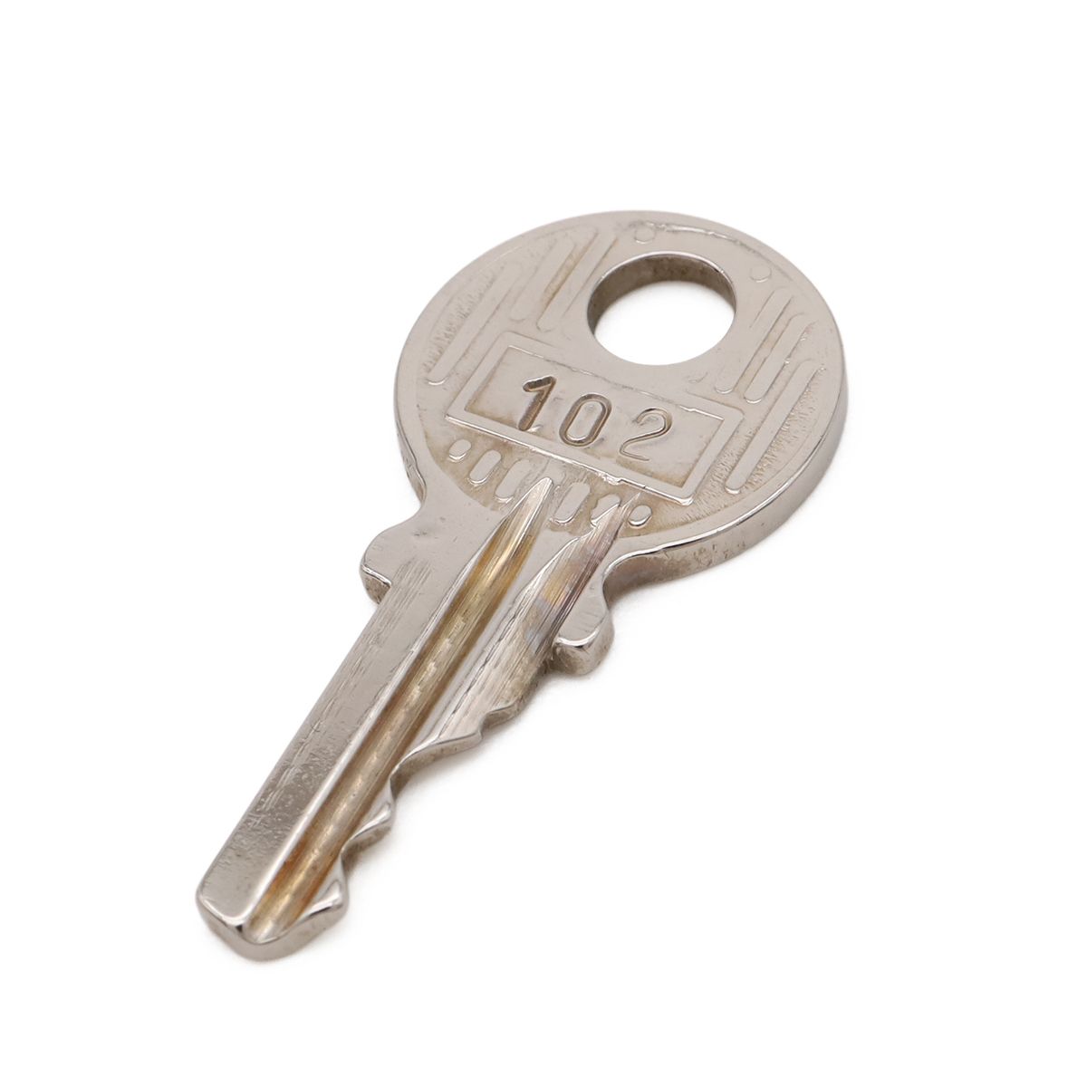 Hermes Cadena Padlock Key with Key Metal Silver — view 5