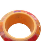 Louis Vuitton Bague Farandole Ring Monogram Resin M Beige Red YT — view 7