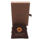 Louis Vuitton Bague Farandole Ring Monogram Resin M Beige Red YT — view 8