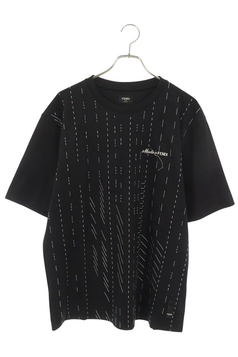 Fendi Stitch Shirt Black