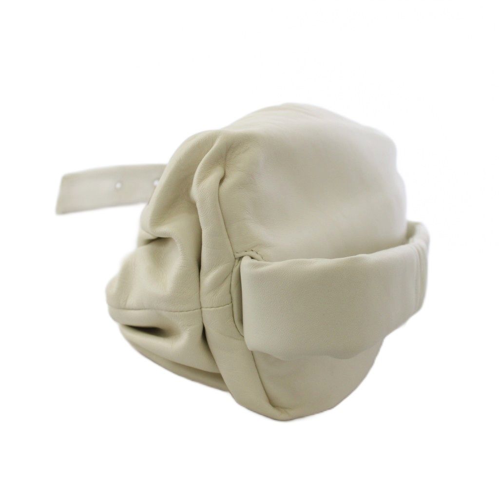 Bottega Veneta the Body Pouch Belt Bag White KH — view 2