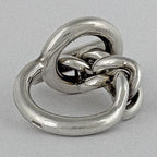 Hermes Croisette Ring MM 925 Sterling Silver — view 4