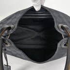 Gucci Shoulder Bag GG Pattern Canvas Black — view 6