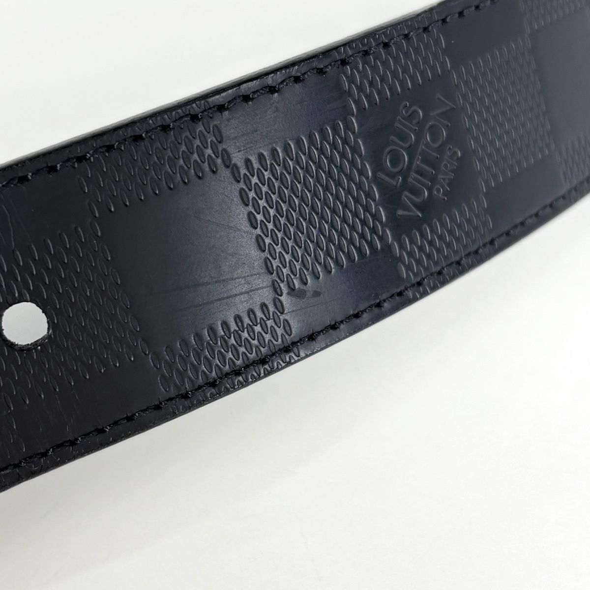 Louis Vuitton Boston Belt 35 Damier Infini Onyx — view 4