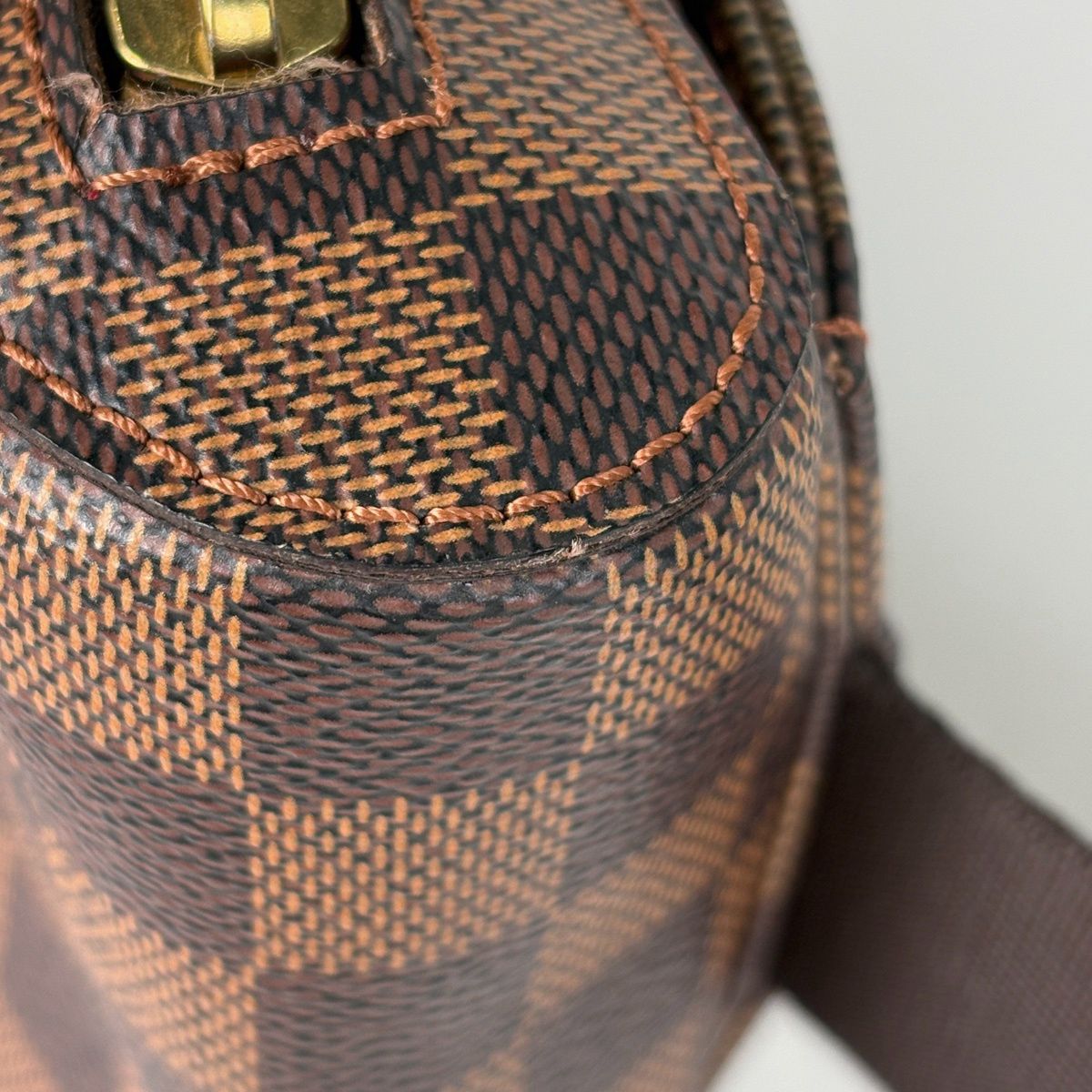 Louis Vuitton Geronimos Belt Bag Damier Brown — view 3