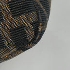 Fendi Shoulder Bag Zucca Pattern Canvas Brown — view 3