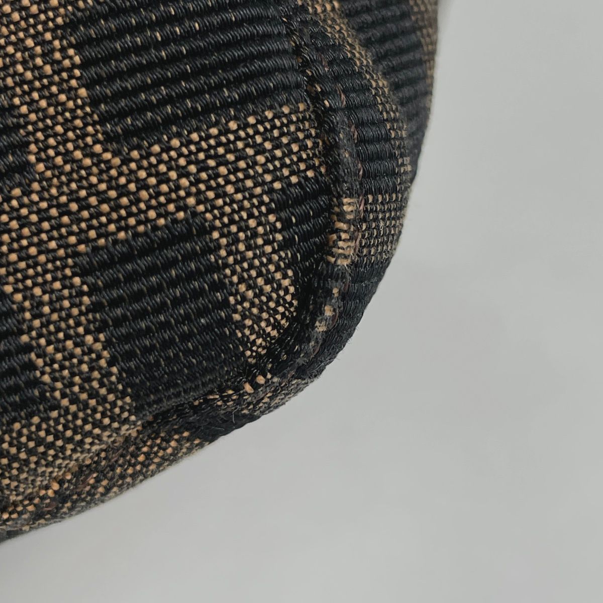 Fendi Shoulder Bag Zucca Pattern Canvas Brown — view 3