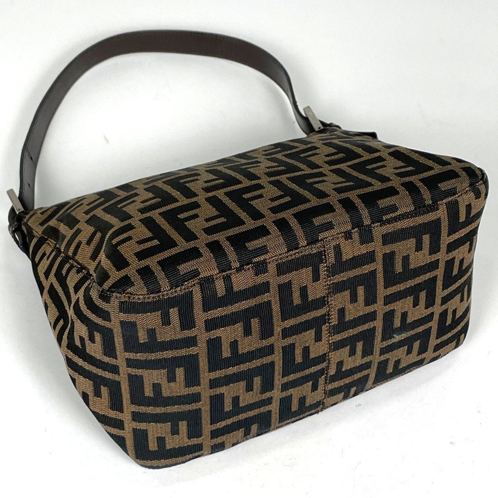 Fendi Shoulder Bag Zucca Pattern Canvas Brown — view 2