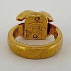 Chanel Ring CC Logo Gold Plated — view 3