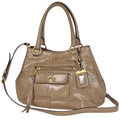 Prada Handbag 2-Way Leather Beige