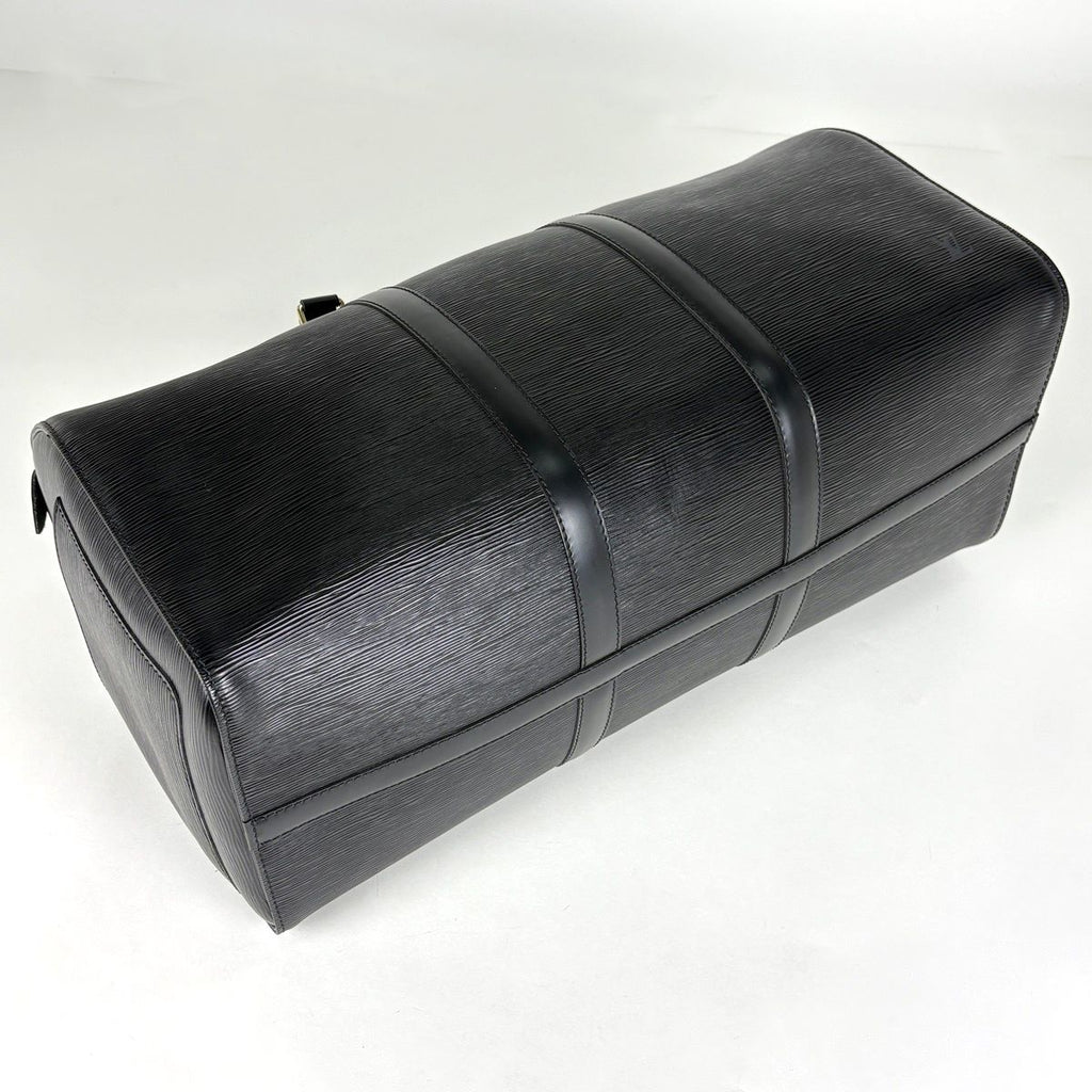 Louis Vuitton Keepall 50 Boston Bag Epi Noir — view 2
