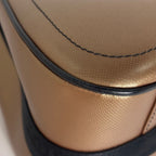 Dior Handbag Hardcore Rhinestone Patent Leather Brown — view 3
