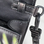 Prada Shoulder Bag Extra Studs Saffiano Leather Nero — view 6