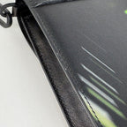 Prada Shoulder Bag Extra Studs Saffiano Leather Nero — view 5