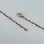 Hermes Pop H Necklace Beige Gold — view 3