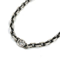 Gucci Interlocking G Silver Chain Necklace