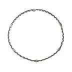Gucci Interlocking G Silver Chain Necklace — view 2