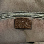 Gucci Shoulder Bag GG Pattern Sherry Beige Dark Brown Leather — view 8