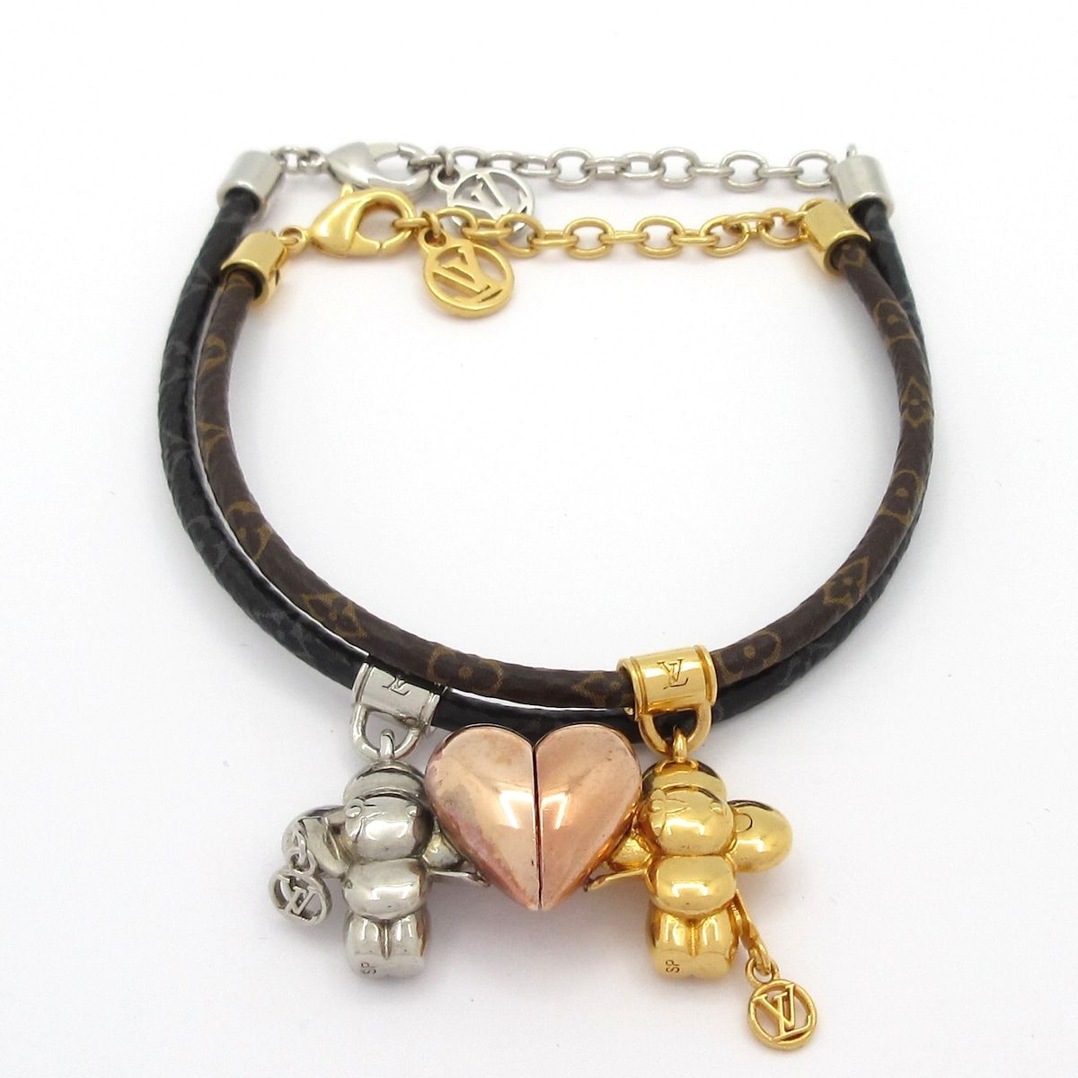 Louis Vuitton Bracelet Vivienne Amour Gold Silver — view 6