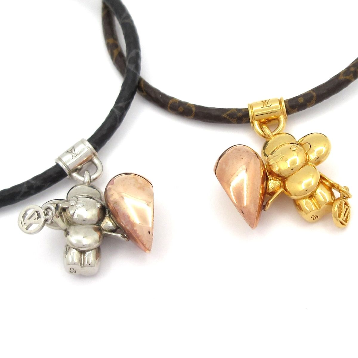 Louis Vuitton Bracelet Vivienne Amour Gold Silver — view 2