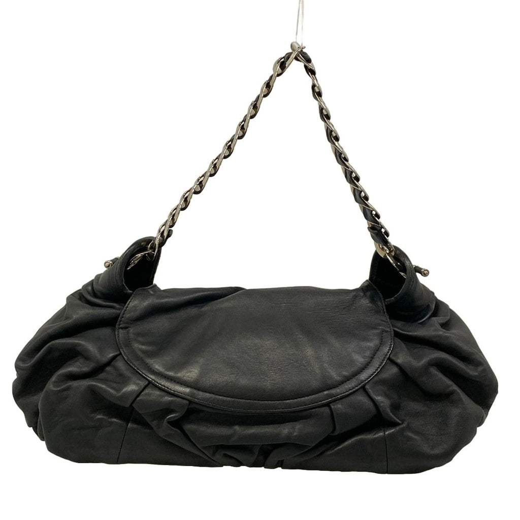 Dior Shoulder Bag Jazz Club Black Leather — view 3