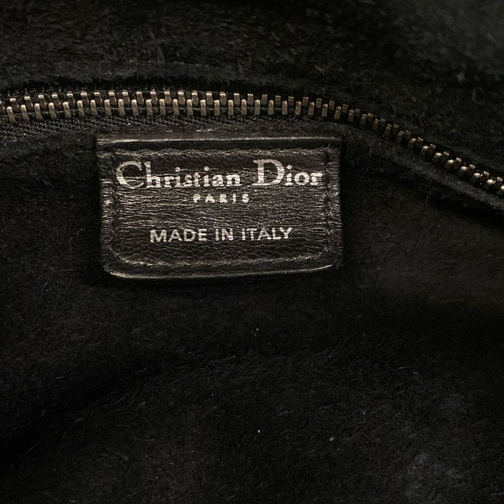 Dior Shoulder Bag Jazz Club Black Leather — view 8