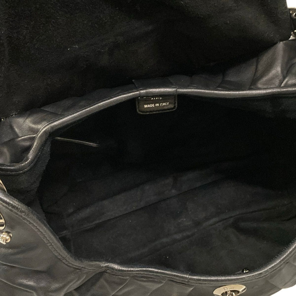 Dior Shoulder Bag Jazz Club Black Leather — view 7