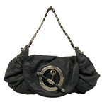 Dior Shoulder Bag Jazz Club Black Leather