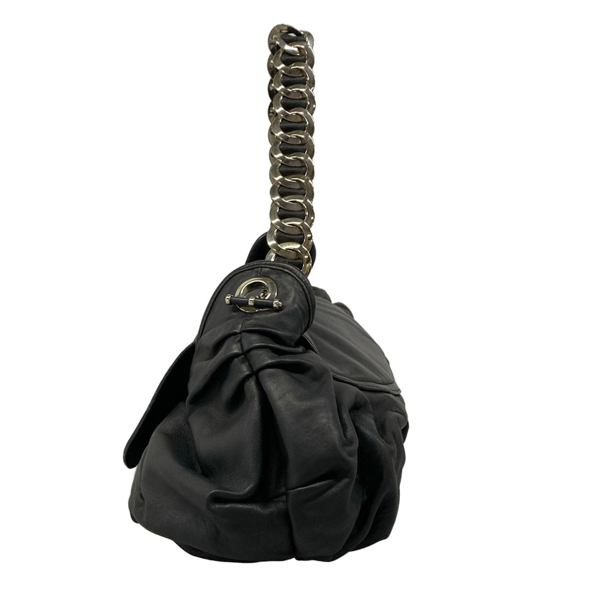 Dior Shoulder Bag Jazz Club Black Leather — view 4