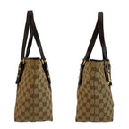 Gucci Sherry Line Beige Brown GG Canvas Tote Shoulder Bag — view 6