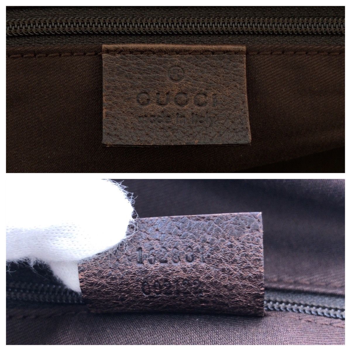 Gucci Sherry Line Principe Beige Brown GG Canvas Leather Tote Shoulder Bag — view 6