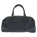 Gucci Vintage Black Gold Leather Mini Boston Bag — view 2