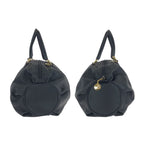 Gucci Vintage Black Gold Leather Mini Boston Bag — view 8