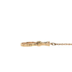 Hermes Globe Holder Rose Gold Metal Key Bag Charm — view 5