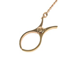 Hermes Globe Holder Rose Gold Metal Key Bag Charm — view 3