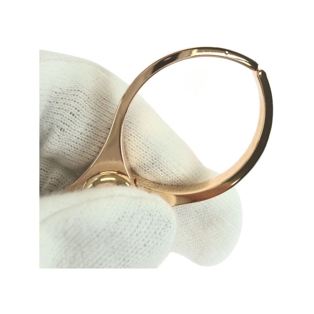 Hermes Globe Holder Rose Gold Metal Key Bag Charm — view 6