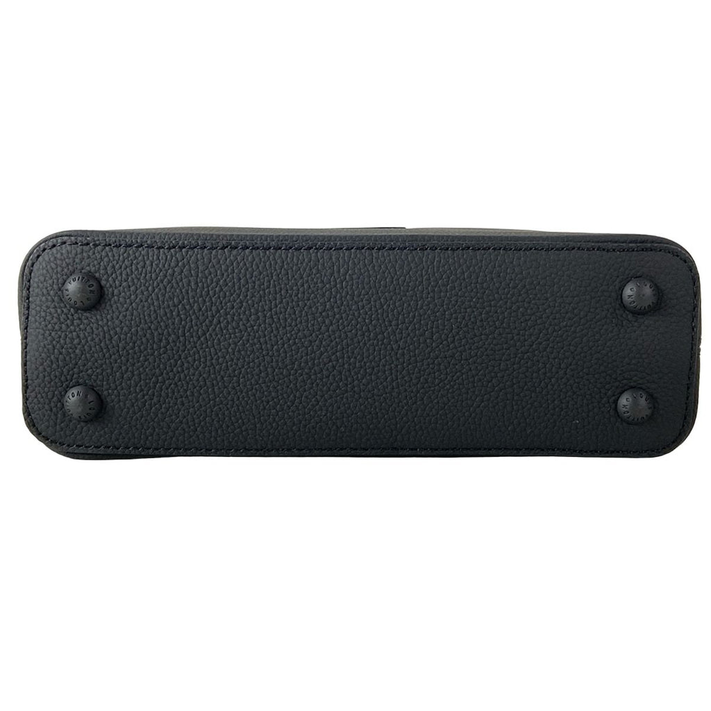 Louis Vuitton Handbag Capucines Ewmini All Black Leather Cowhide — view 5