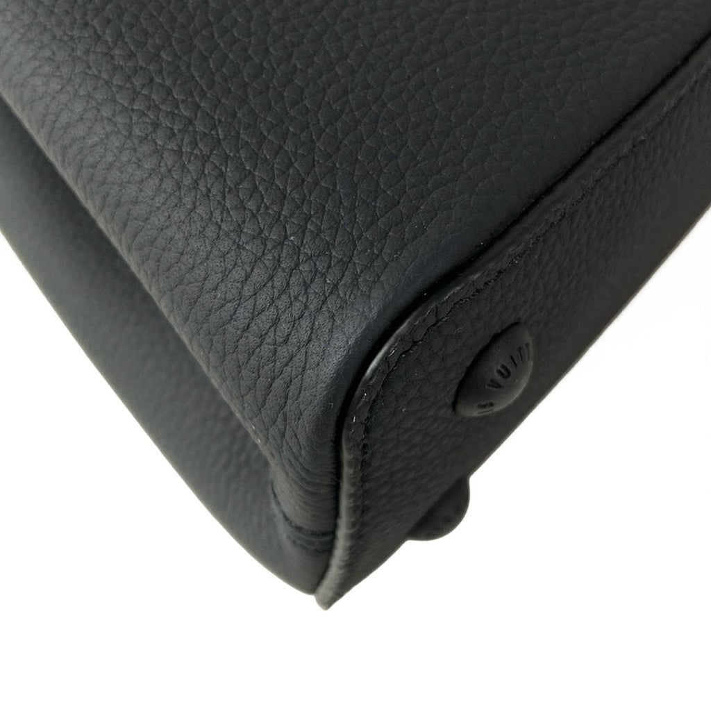 Louis Vuitton Handbag Capucines Ewmini All Black Leather Cowhide — view 7