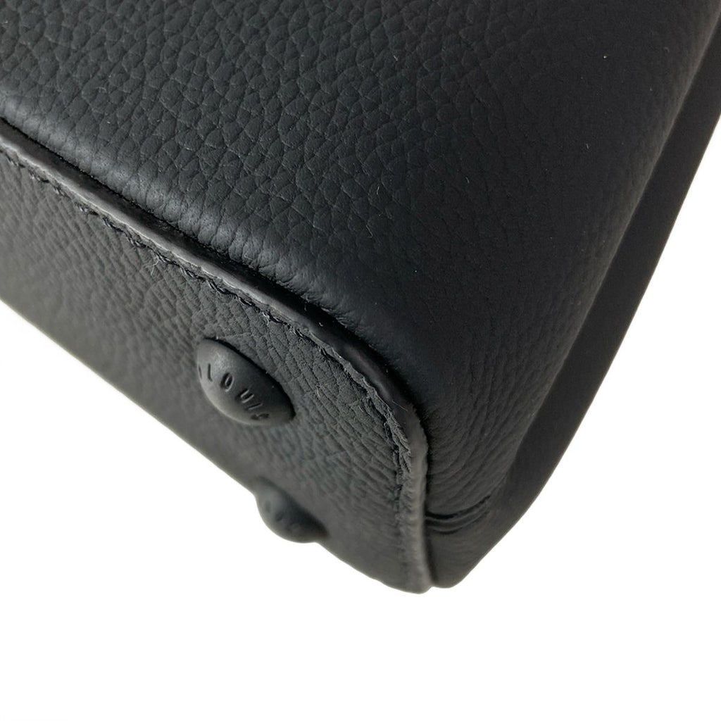 Louis Vuitton Handbag Capucines Ewmini All Black Leather Cowhide — view 6