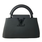 Louis Vuitton Handbag Capucines Ewmini All Black Leather Cowhide