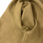 Hermes Hoodie S Hooded Jogging Sweater Light Brown Leather Detail — view 8