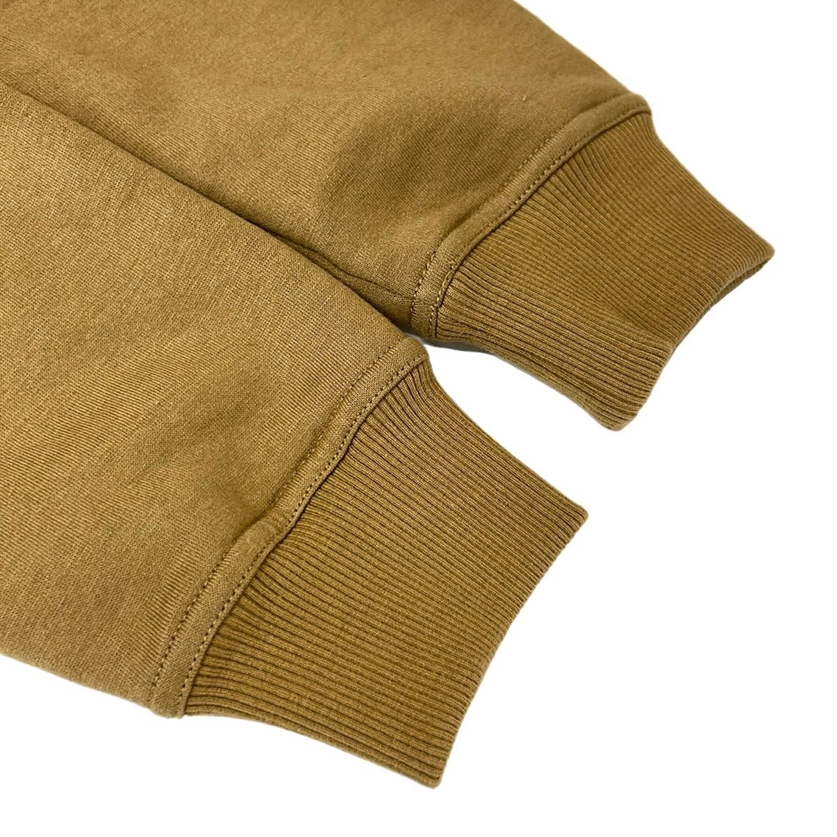 Hermes Hoodie S Hooded Jogging Sweater Light Brown Leather Detail — view 5